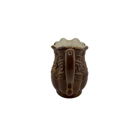 Celebrating Home Venetian Spice Creamer – Vintage Earthenware, Retro Elegance - Picture 4 of 5